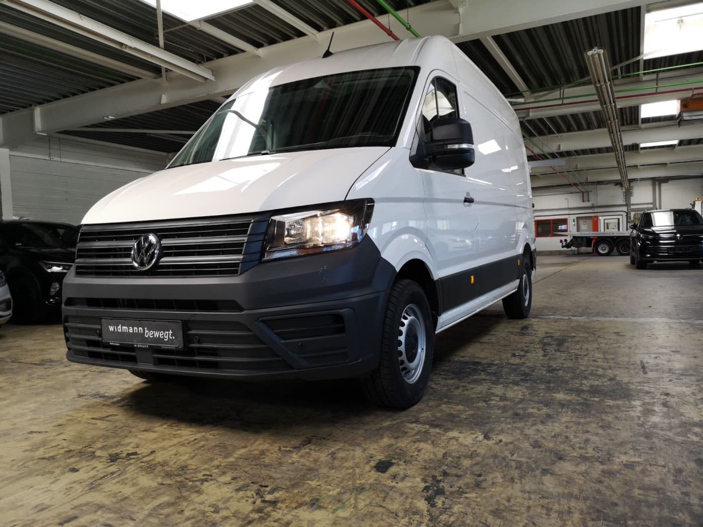 Volkswagen Crafter 35 Kasten Motor: 2.0 l TDI EU6-EA SCR 103 kW Getriebe: Frontantrieb 6-Gang-Schaltgetriebe Ra Bild 20