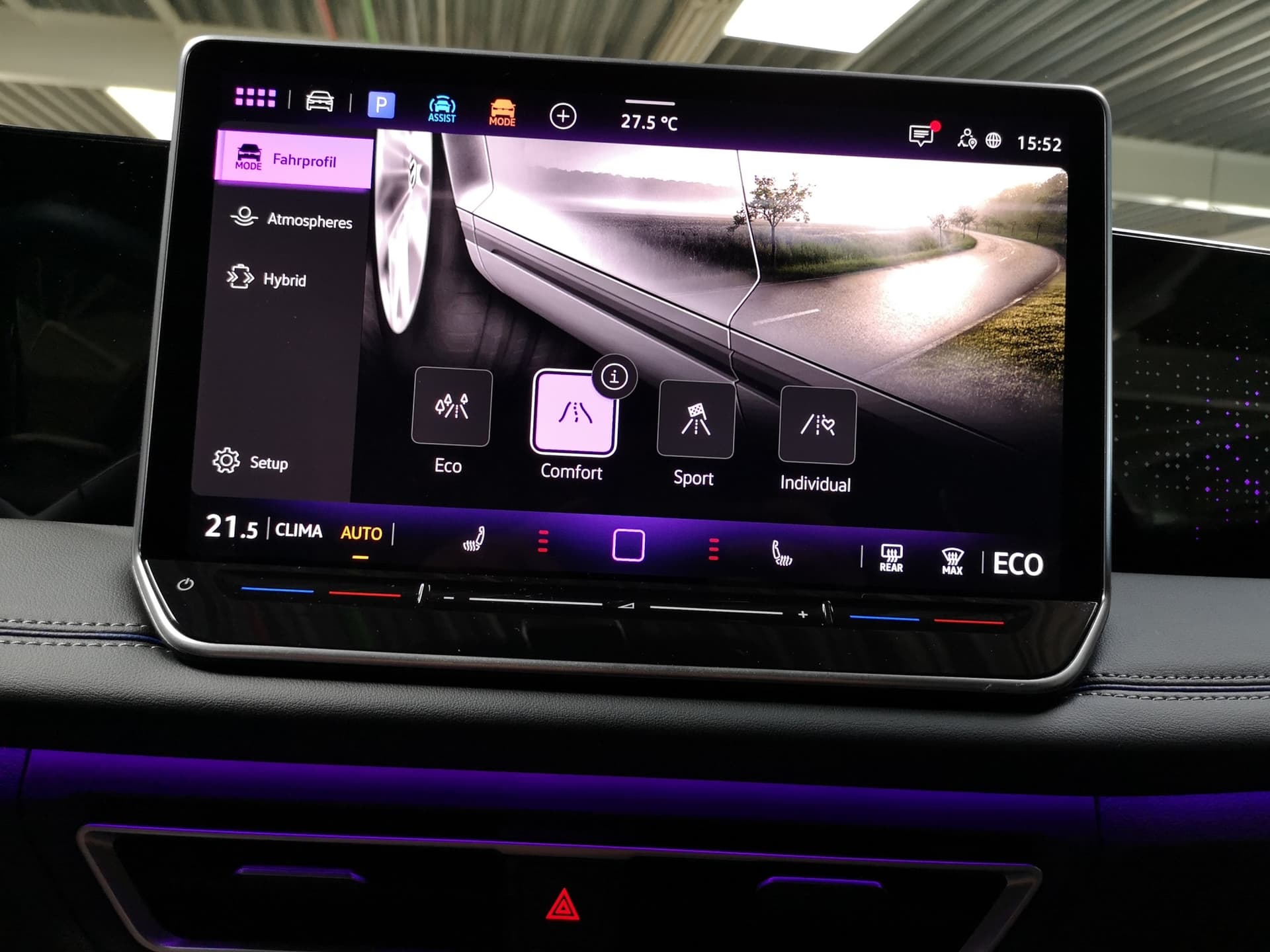 Volkswagen Tiguan R-Line 1.5 l eHybrid OPF / 85 kW (115 PS) 6-Gang-Doppelkupplungsgetriebe DSG Bild 27