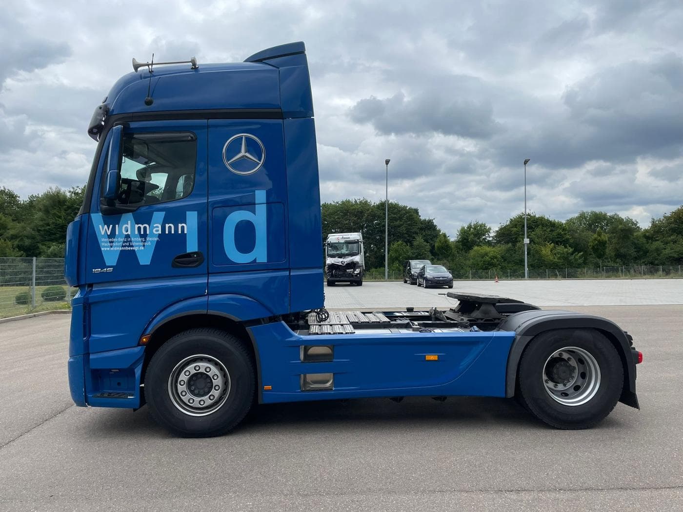 Mercedes-Benz Actros 1845 LS BigSpace Kipphydraulik Bild 2
