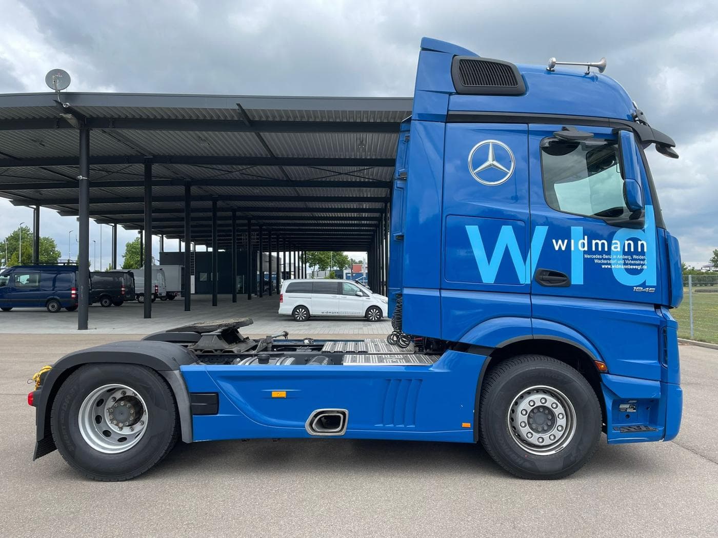 Mercedes-Benz Actros 1845 LS BigSpace Kipphydraulik Bild 8