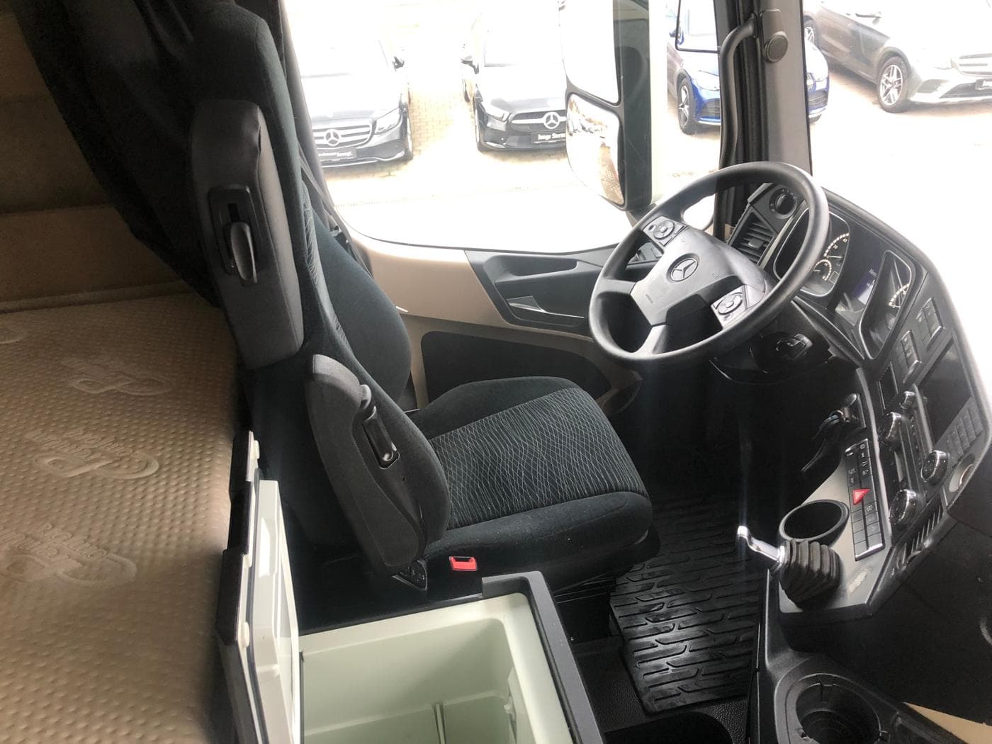 Mercedes-Benz Actros 1846 LS Schubbodenhydraulik mit Leckölleitung Bild 13