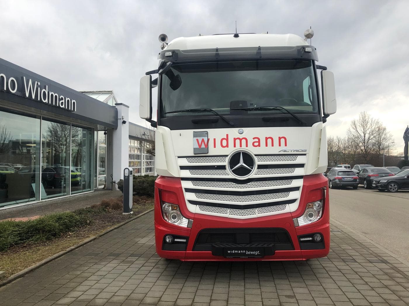 Mercedes-Benz Actros 1846 LS Schubbodenhydraulik mit Leckölleitung Bild 2