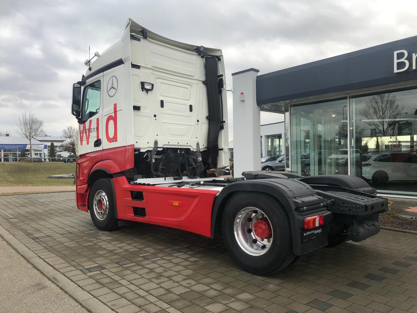 Mercedes-Benz Actros 1846 LS Schubbodenhydraulik mit Leckölleitung Bild 5