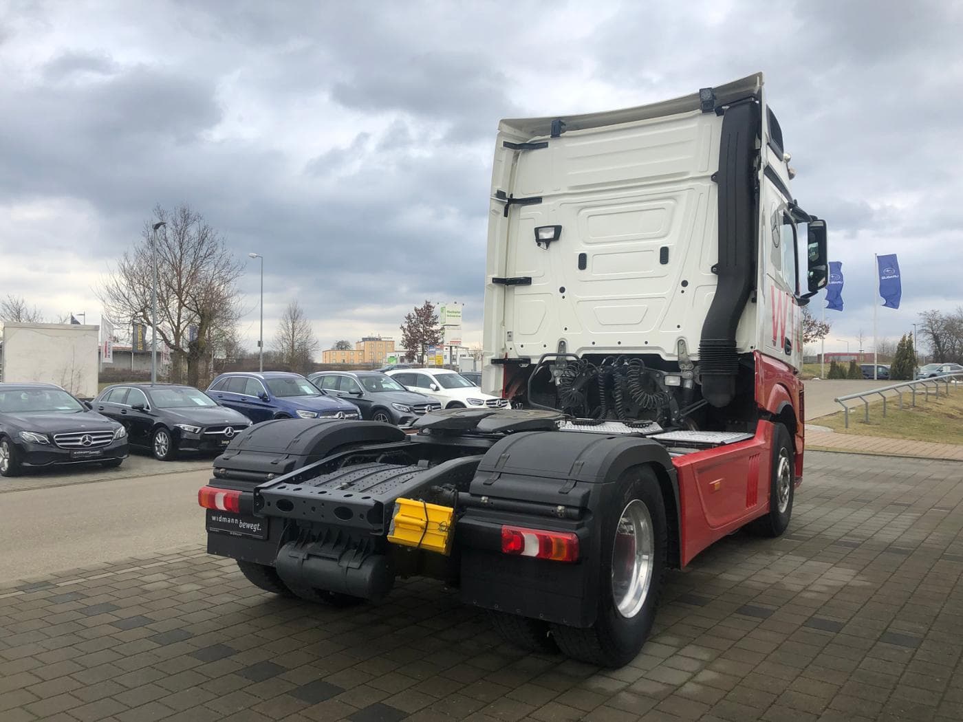 Mercedes-Benz Actros 1846 LS Schubbodenhydraulik mit Leckölleitung Bild 7