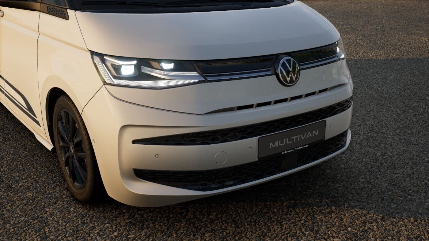 Volkswagen Multivan Life weiss/schwarz Bild 11