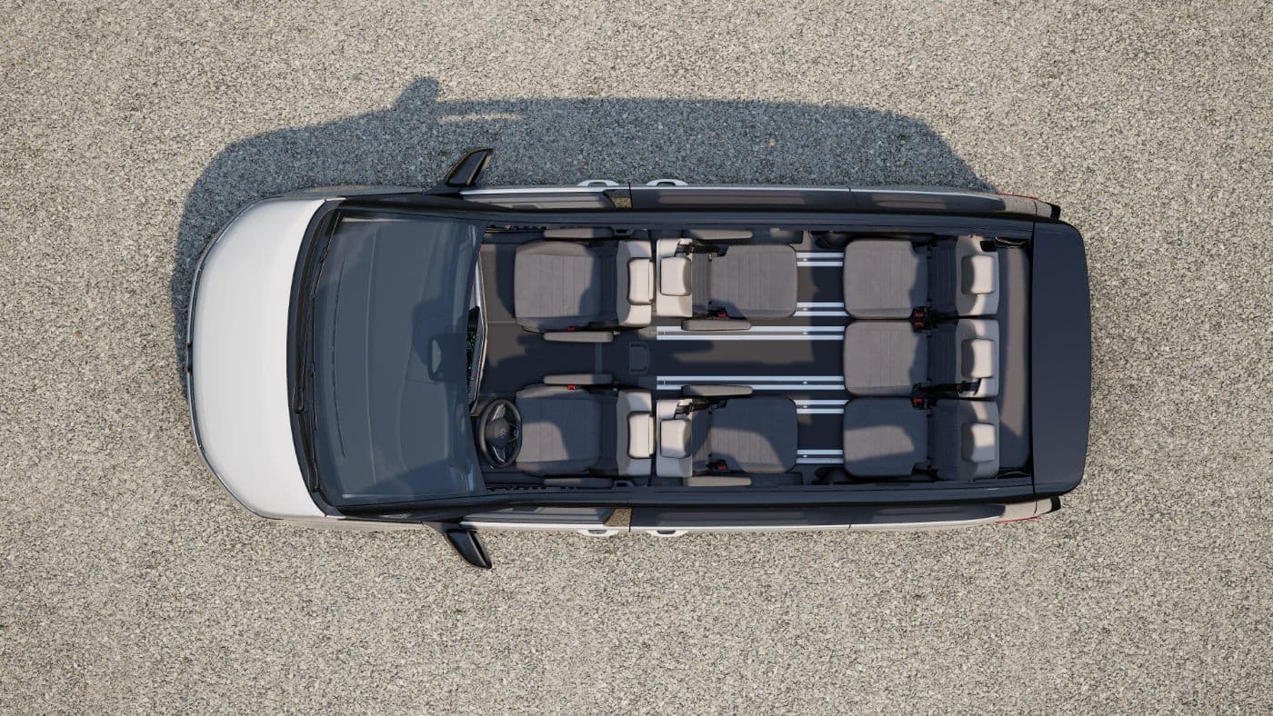 Volkswagen Multivan Life weiss/schwarz Bild 14
