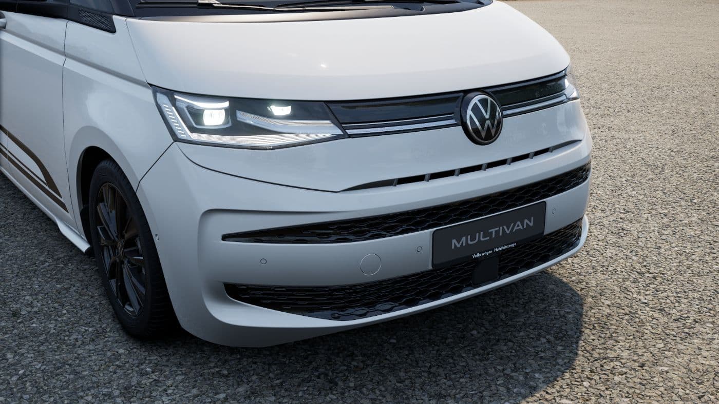 Volkswagen Multivan Life weiss/schwarz Bild 15