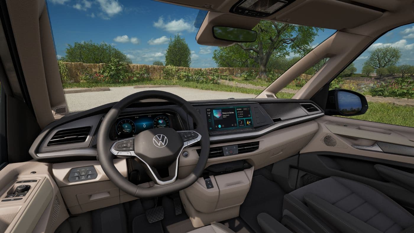 Volkswagen Multivan Life weiss/schwarz Bild 18
